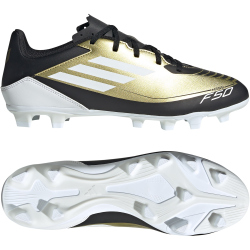 adidas F50 Club Messi FG Firm-Ground Fu&szlig;ballschuhe Herren 081A - goldmt/ftwwht/cblack 39 1/3