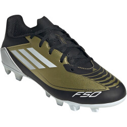 adidas F50 Club Messi FG Firm-Ground Fußballschuhe Herren 081A - goldmt/ftwwht/cblack 44