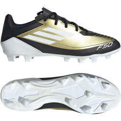 adidas F50 Club Messi FG Firm-Ground Fußballschuhe Herren 081A - goldmt/ftwwht/cblack 44