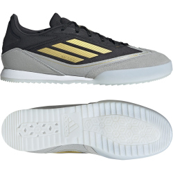 adidas F50 Messi Freestyle IN Hallen-Fu&szlig;ballschuhe Herren A0QM - cblack/goldmt/clonix 39 1/3