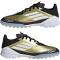 adidas F50 League Messi TF Multinocken-Fu&szlig;ballschuhe Kinder 081A - goldmt/ftwwht/cblack 32