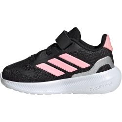 adidas Runfalcon 5 Sneaker Kinder JQ4882 - core black/pink spark/silver met. 24