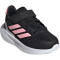 adidas Runfalcon 5 Sneaker Kinder JQ4882 - core black/pink spark/silver met. 26.5