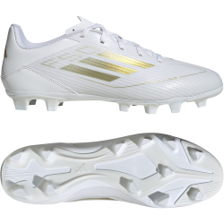 adidas F50 Club FxG Multi-Ground Fu&szlig;ballschuhe Herren 01F7 - ftwwht/goldmt/ftwwht 39 1/3