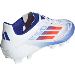 adidas F50 Club FxG Multi-Ground Fußballschuhe Herren 01F7 - ftwwht/solred/lucblu 38 2/3