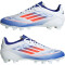 adidas F50 Club FxG Multi-Ground Fußballschuhe Herren 01F7 - ftwwht/solred/lucblu 38 2/3
