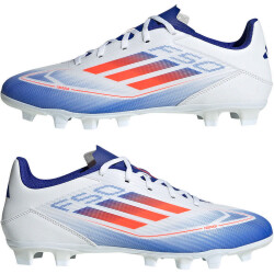 adidas F50 Club FxG Multi-Ground Fußballschuhe Herren 01F7 - ftwwht/solred/lucblu 47 1/3
