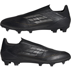 adidas F50 League Laceless FG/MG Fu&szlig;ballschuhe Herren A0QM - cblack/ironmt/goldmt 39 1/3