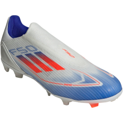 adidas F50 League Laceless FG/MG Fu&szlig;ballschuhe Herren 01F7 - ftwwht/solred/lucblu 40