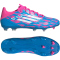 adidas F50 League FG/MG Fußballschuhe Herren IE0603 - solar blue/cloud white/solar pink 46 2/3