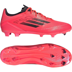 adidas F50 League FG/MG Fußballschuhe Herren IE0602 - turbo/aurora black/platin met. 46 2/3
