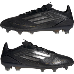 adidas F50 Pro FG Firm-Ground Fu&szlig;ballschuhe Herren A0QM - cblack/ironmt/goldmt 39 1/3