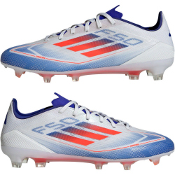 adidas F50 Pro FG Firm-Ground Fußballschuhe Herren 01F7 - ftwwht/solred/lucblu 46