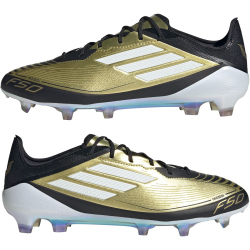 adidas F50 Elite Messi FG Firm-Ground Fu&szlig;ballschuhe Herren 081A - goldmt/ftwwht/cblack 39 1/3
