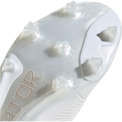 adidas Predator Elite FG Firm-Ground Fußballschuhe Herren 01F7 - ftwwht/goldmt/ftwwht 42