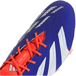adidas Predator Elite FG Firm-Ground Fußballschuhe Herren AETB - lucblu/ftwwht/solred 43 1/3