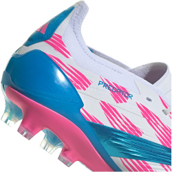 adidas Predator Elite FG Firm-Ground Fu&szlig;ballschuhe Herren 01F7 - ftwwht/solblu/sopink 39 1/3