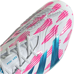 adidas Predator Elite FG Firm-Ground Fu&szlig;ballschuhe Herren 01F7 - ftwwht/solblu/sopink 39 1/3