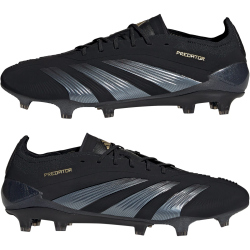 adidas Predator Elite FG Firm-Ground Fu&szlig;ballschuhe Herren A0QM - cblack/carbon/goldmt 39 1/3