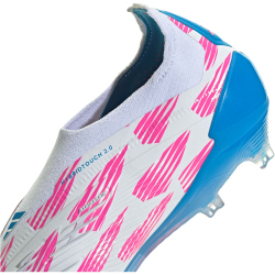 adidas Predator Elite Laceless FG Firm-Ground Fu&szlig;ballschuhe Herren 01F7 - ftwwht/solblu/sopink 39 1/3