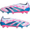 adidas Predator Elite Laceless FG Firm-Ground Fußballschuhe Herren 01F7 - ftwwht/solblu/sopink 42