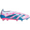 adidas Predator Elite Laceless FG Firm-Ground Fußballschuhe Herren 01F7 - ftwwht/solblu/sopink 47 1/3