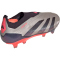 adidas Predator Elite Laceless FG Fußballschuhe Herren IF8862 - platin met./aurora black/carbon 40 2/3