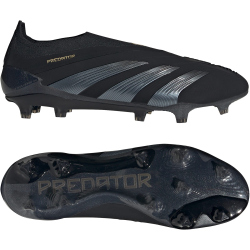 adidas Predator Elite Laceless FG Firm-Ground Fu&szlig;ballschuhe Herren A0QM - cblack/carbon/goldmt 39 1/3