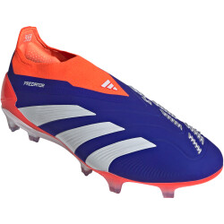 adidas Predator Elite Laceless FG Firm-Ground Fußballschuhe Herren AETB - lucblu/ftwwht/solred 41 1/3