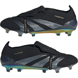 adidas Predator Elite FG Firm-Ground Fu&szlig;ballschuhe Herren A0QM - cblack/carbon/goldmt 39 1/3