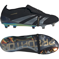 adidas Predator Elite FG Firm-Ground Fu&szlig;ballschuhe Herren A0QM - cblack/carbon/goldmt 39 1/3