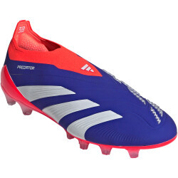 adidas Predator Elite Laceless AG Kunstrasen-Fußballschuhe Herren AETB - lucblu/ftwwht/solred 44