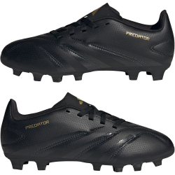 adidas Predator Club FxG Multi-Ground Fu&szlig;ballschuhe Kinder A0QM - cblack/carbon/goldmt 28