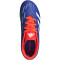 adidas Predator Club FxG Multi-Ground Fußballschuhe Kinder AETB - lucblu/ftwwht/solred 30