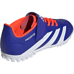 adidas Predator Club Hook-and-Loop TF Multinocken-Fu&szlig;ballschuhe Kinder AETB - lucblu/ftwwht/solred 34