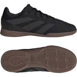 adidas Predator Club Sala IN Hallen-Fußballschuhe Kinder A0QM - cblack/carbon/goldmt 30