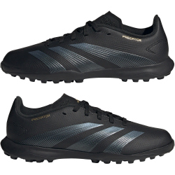 adidas Predator League TF Multinocken-Fu&szlig;ballschuhe Kinder A0QM - cblack/carbon/goldmt 33