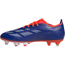 adidas Predator League SG Soft-Ground Fu&szlig;ballschuhe Herren AETB - lucblu/ftwwht/solred 41 1/3