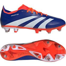 adidas Predator League SG Soft-Ground Fu&szlig;ballschuhe Herren AETB - lucblu/ftwwht/solred 41 1/3