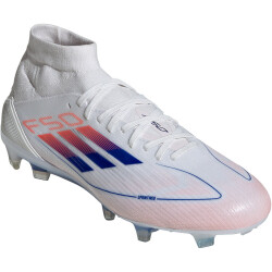 adidas F50 Pro Mid-Top FG Firm-Ground Fußballschuhe Damen 01F7 - ftwwht/lucblu/solred 38 2/3