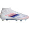 adidas F50 Pro Mid-Top FG Firm-Ground Fußballschuhe Damen 01F7 - ftwwht/lucblu/solred 38 2/3