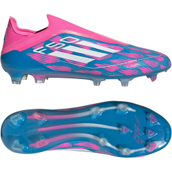 adidas F50 Elite Laceless FG Firm-Ground Fußballschuhe Herren A6WM - solblu/ftwwht/sopink 42