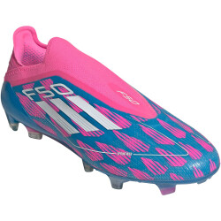adidas F50 Elite Laceless FG Firm-Ground Fußballschuhe Herren A6WM - solblu/ftwwht/sopink 47 1/3