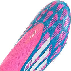 adidas F50 Elite Laceless FG Firm-Ground Fußballschuhe Herren A6WM - solblu/ftwwht/sopink 47 1/3