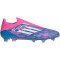 adidas F50 Elite Laceless FG Firm-Ground Fußballschuhe Herren A6WM - solblu/ftwwht/sopink 47 1/3
