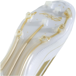 adidas F50 Elite Laceless FG Firm-Ground Fu&szlig;ballschuhe Herren 01F7 - ftwwht/goldmt/ftwwht 48