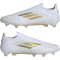 adidas F50 Elite Laceless FG Firm-Ground Fu&szlig;ballschuhe Herren 01F7 - ftwwht/goldmt/ftwwht 48