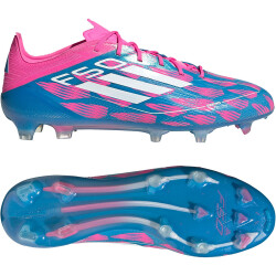 adidas F50 Elite FG Firm-Ground Fußballschuhe Herren A6WM - solblu/ftwwht/sopink 45 1/3