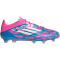 adidas F50 Elite FG Firm-Ground Fußballschuhe Herren A6WM - solblu/ftwwht/sopink 45 1/3