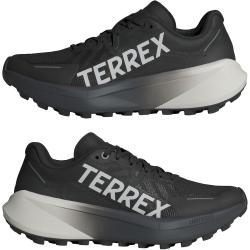 adidas TERREX Agravic 3 Trailrunning-Laufschuhe Damen A0QM - cblack/greone/gresix 37 1/3
